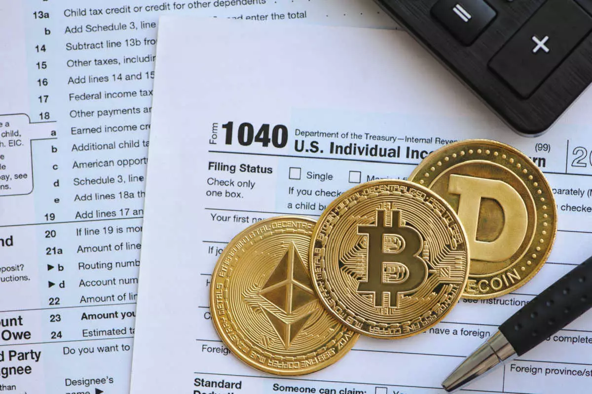 Crypto coins and tax paperwork